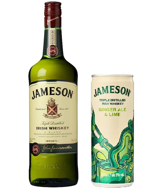 Jameson 40% 1l + RTDs plech